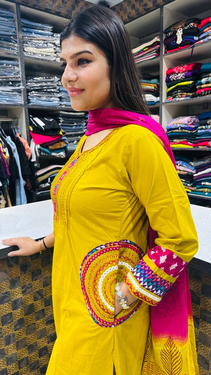 Sunset Bloom Cotton Set