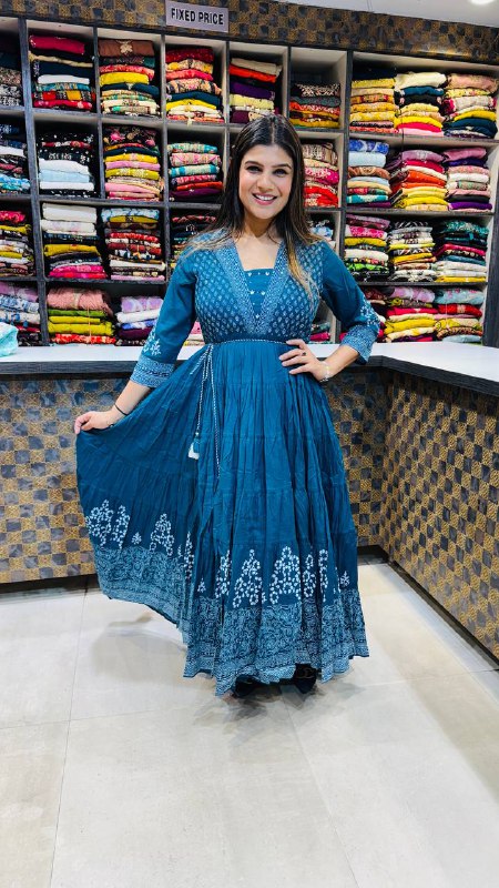 Flare Cotton Dress