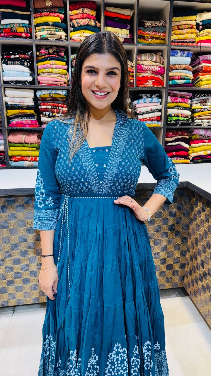 Flare Cotton Dress