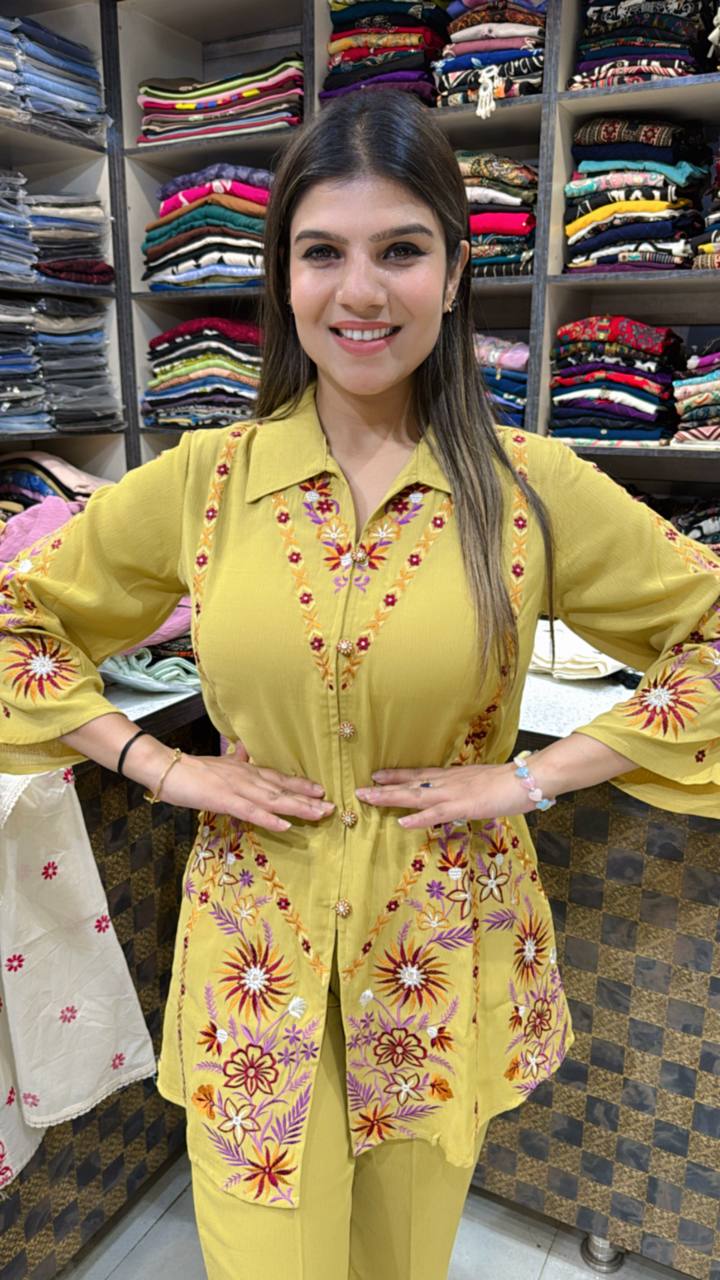Mustard Lily Cotton Set