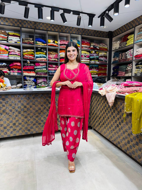 Gajji Silk Farshi Suit