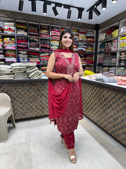 Jai pore- Gajji Silk Suit