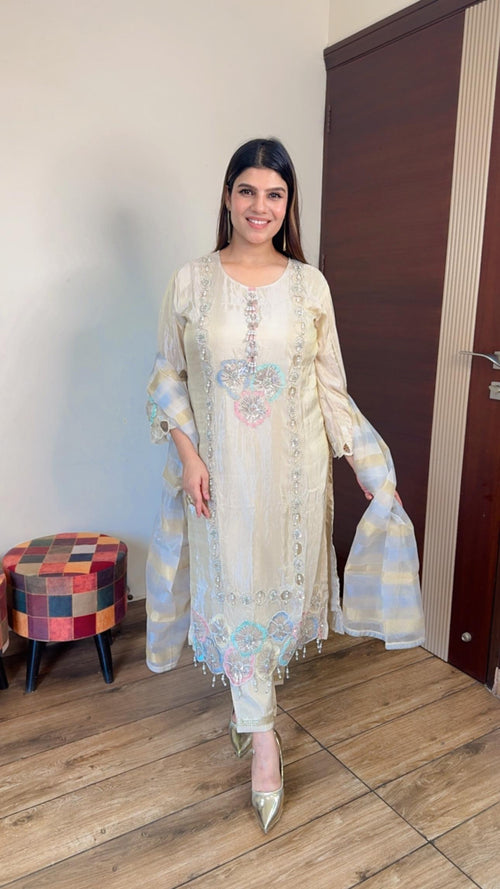 Shimmer Silk Premium Suit