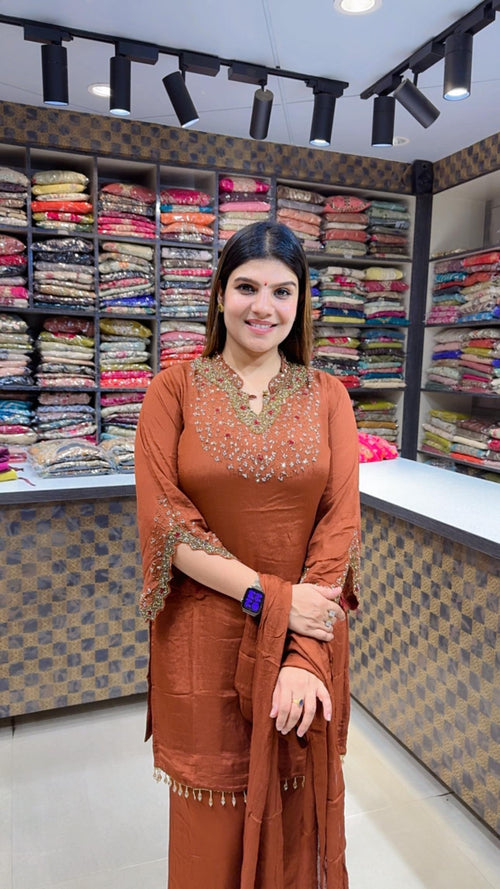 Diya- Chinon Handwork Suit