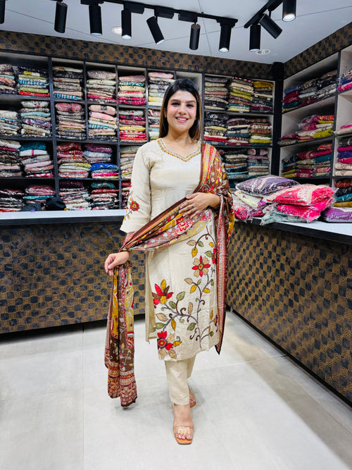 Misty- Floral 3pc Suit
