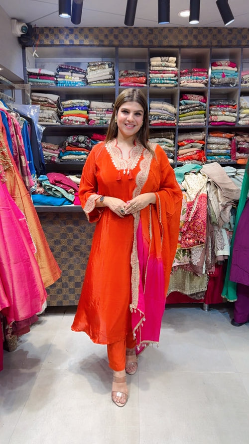 Rishi- Crepe A line suit