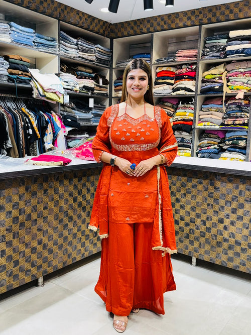 Siya- Chinon Sharara Suit