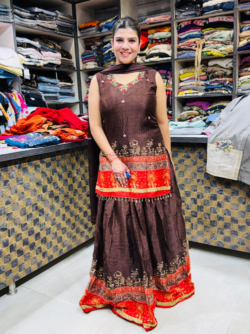 Liyana- Chinon Skirt Suit