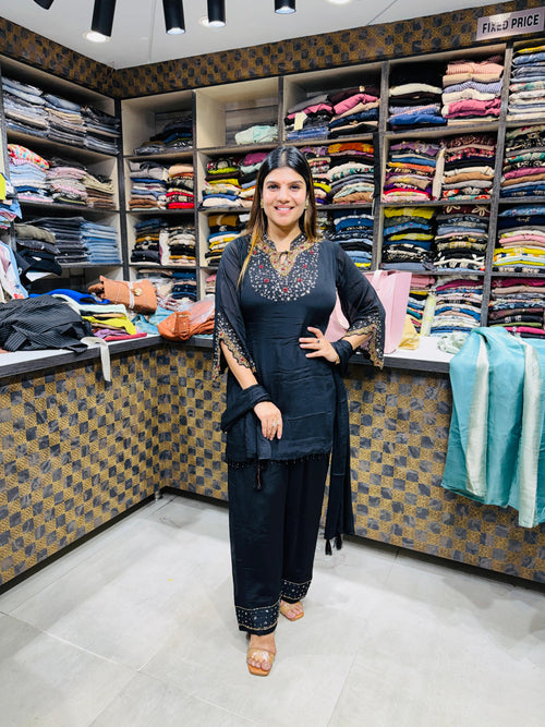 Sana- Chinon Handwork Farshi Suit