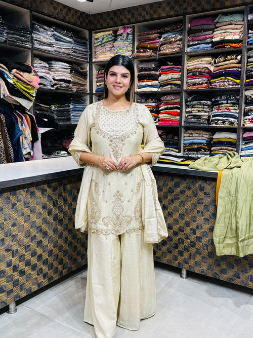 Veena- Salsa Handwork Suit