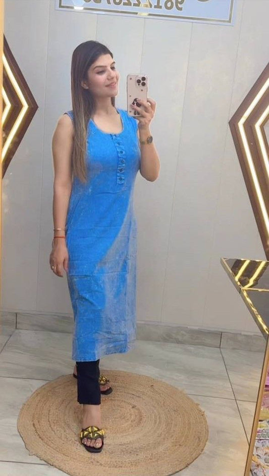 Stretchable cool denim