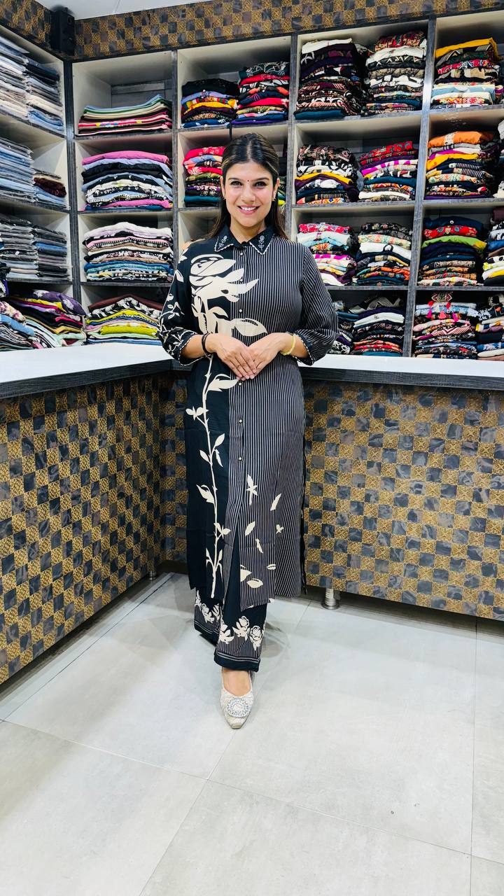 German Cotton Kurta Set