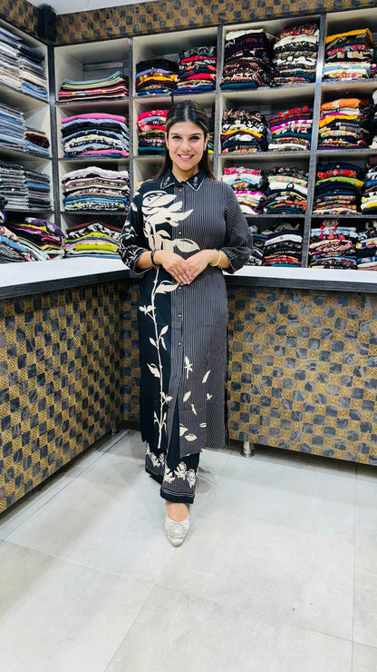 German Cotton Kurta Set