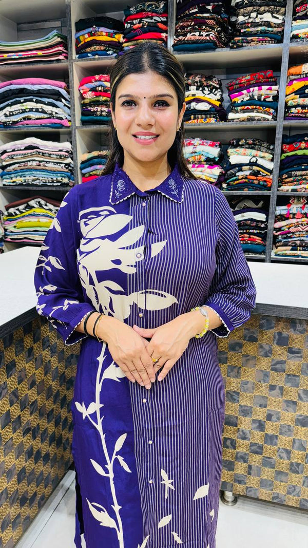 German Cotton Kurta Set