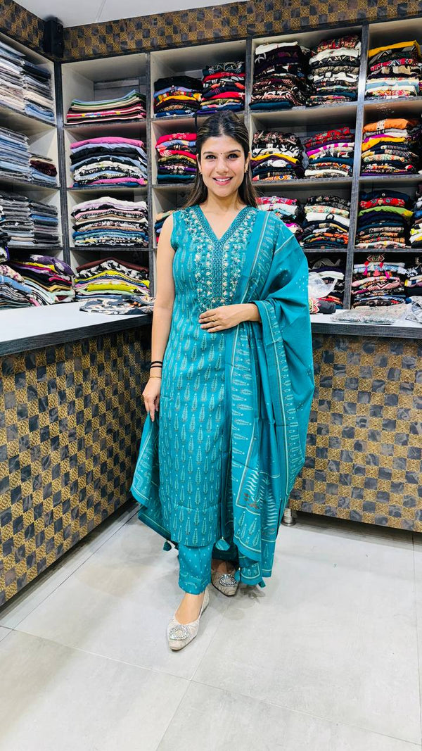 Elegant Office Cotton Suit ✨