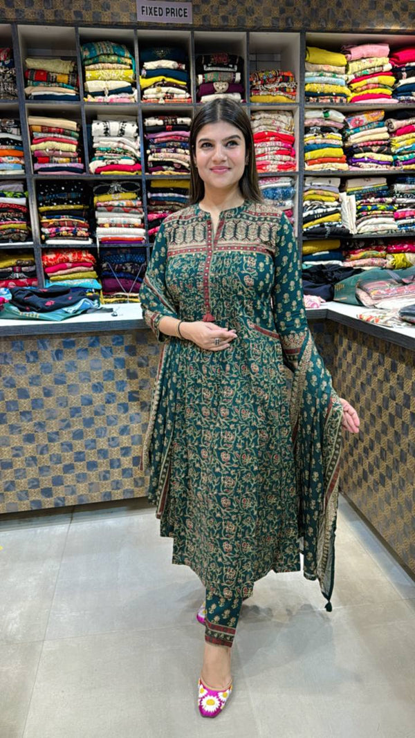 A-Shape Cotton Suit ✨