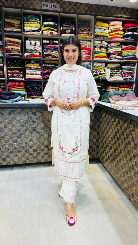 Premium Off White Pakistan Suit ✨