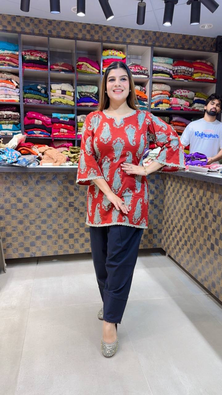 Kurti & Farshi Salwar Set