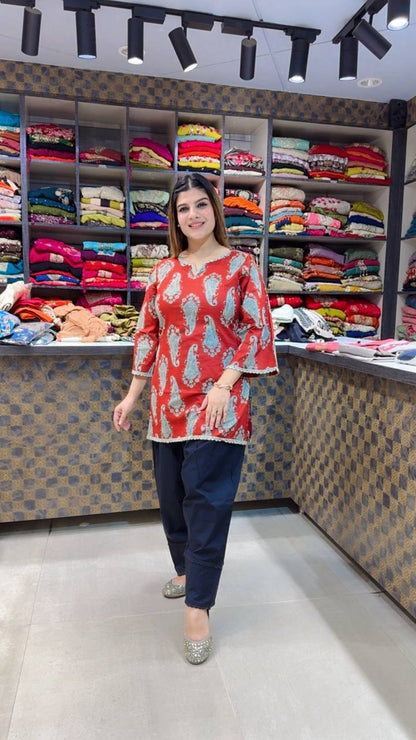 Kurti & Farshi Salwar Set