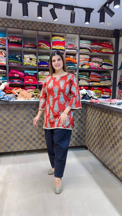 Kurti & Farshi Salwar Set