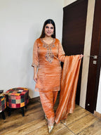 Orange Farshi suit