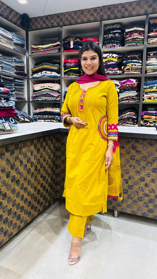 Sunset Bloom Cotton Set