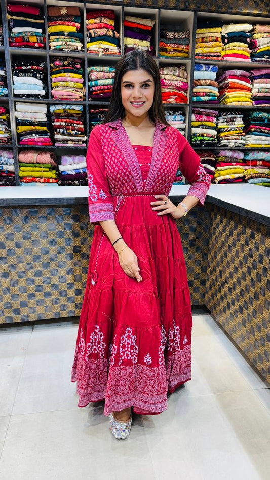 Flare Cotton Dress