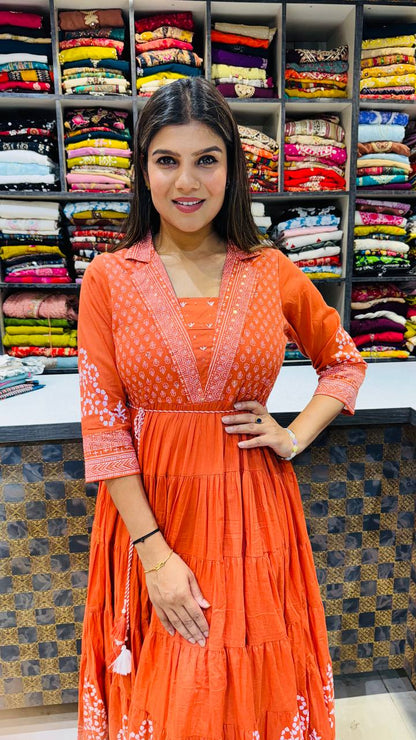 Flare Cotton Dress