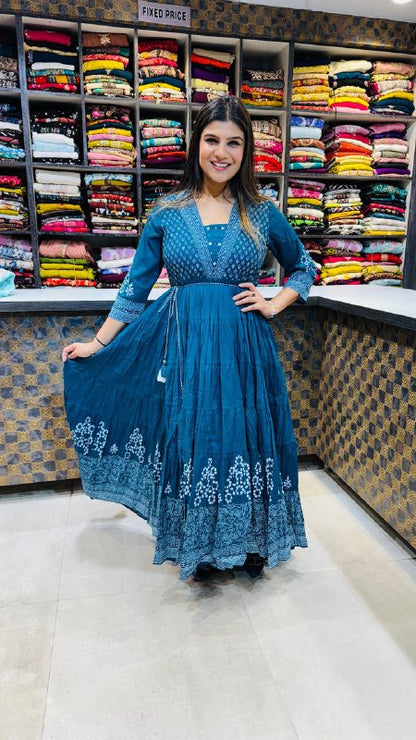 Flare Cotton Dress