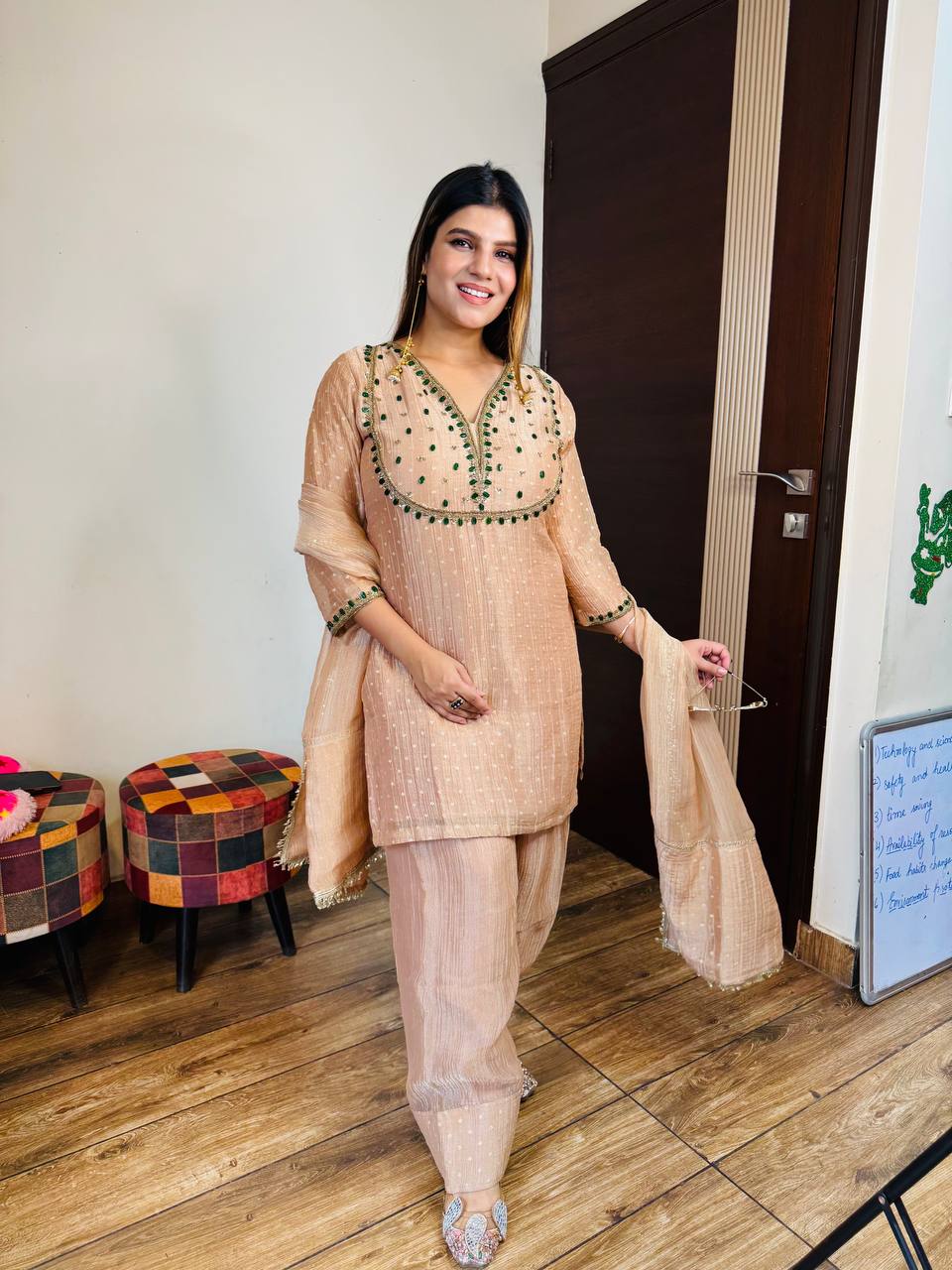 Dabbi Salsa Handwork Suit