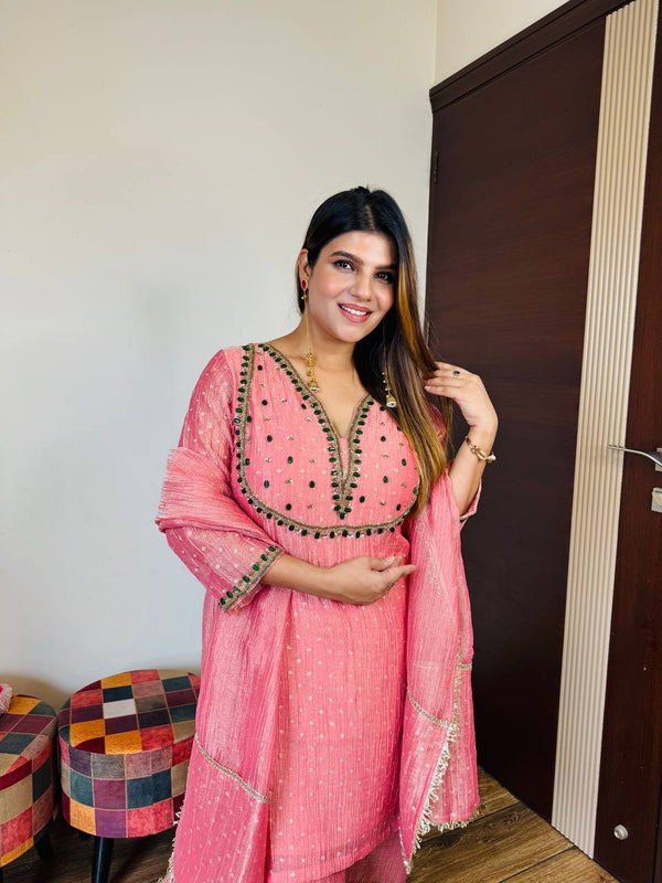 Dabbi Salsa Handwork Suit