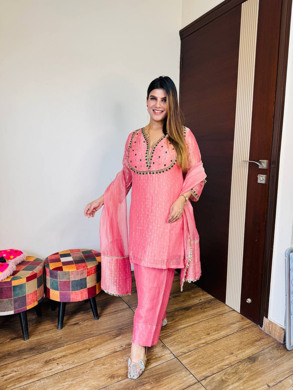 Dabbi Salsa Handwork Suit