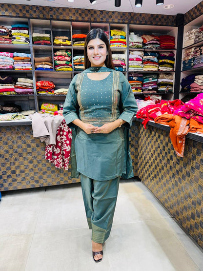 Silk Farshi Salwaar Suit