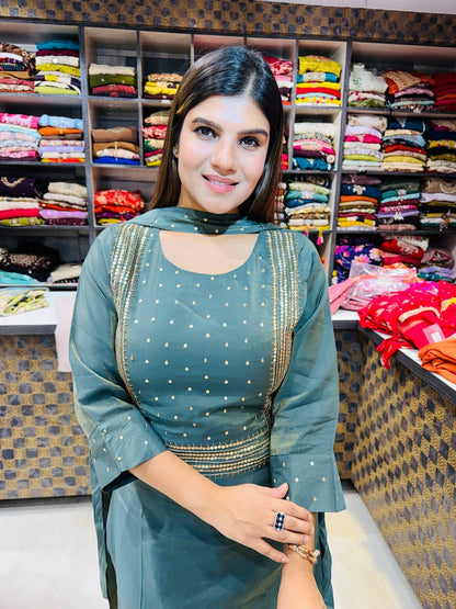 Silk Farshi Salwaar Suit
