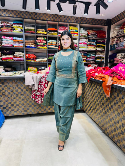 Silk Farshi Salwaar Suit