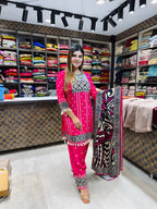 Crepe Farshi Suit