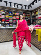 Gajji Silk Farshi Suit