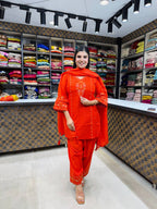 Cotton Farshi 3pc- Suit