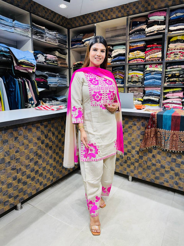 Cotton Farshi Salwaar Suit