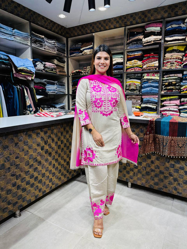 Cotton Farshi Salwaar Suit