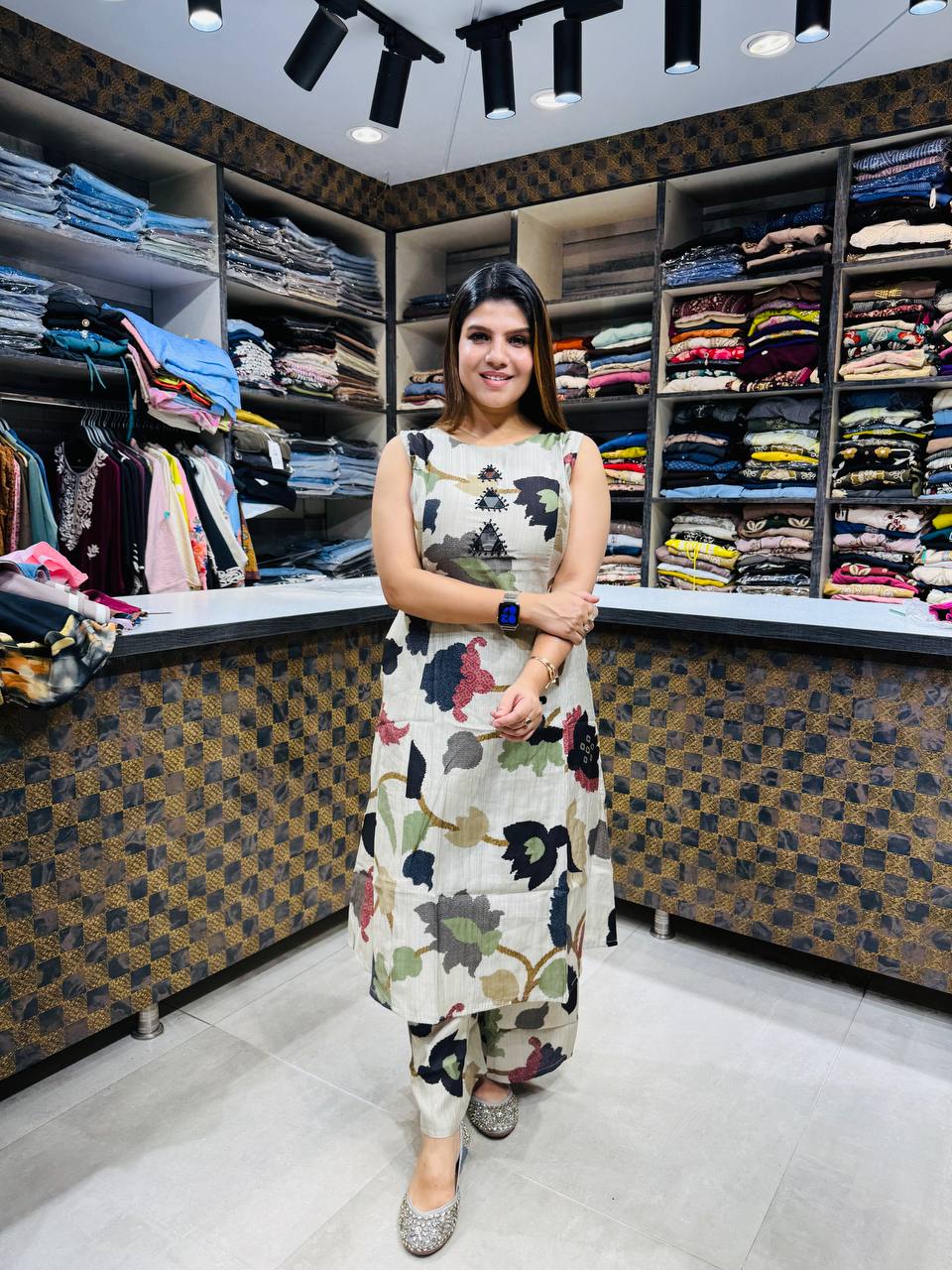 Floral Print 2pc- Set