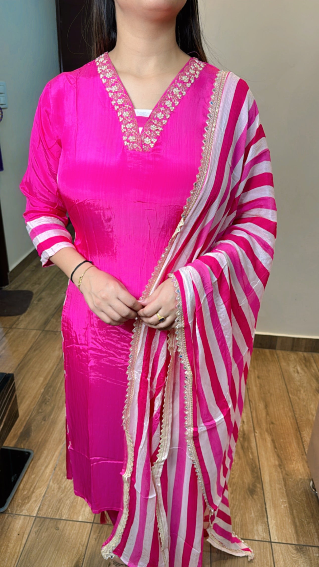 A Shape Suit with dupatta