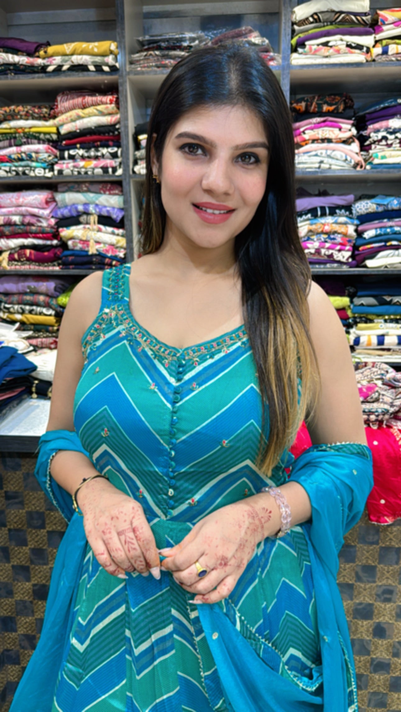 Flair and Tulip Suit with Dupatta