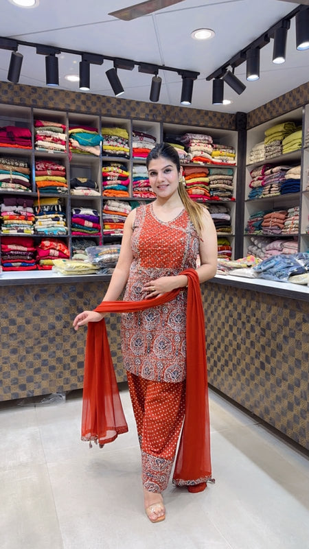 Cotton Farshi 3pc Suit