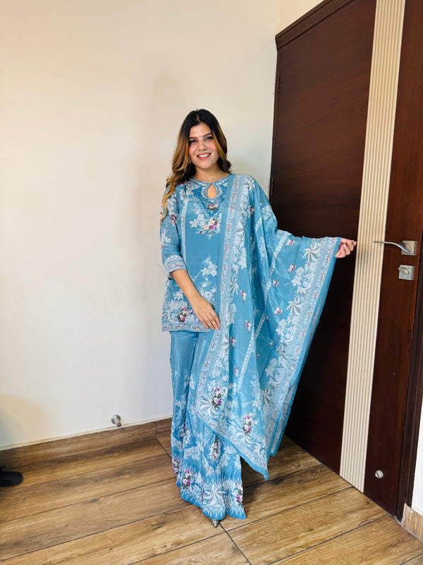 Crepe Garara suit