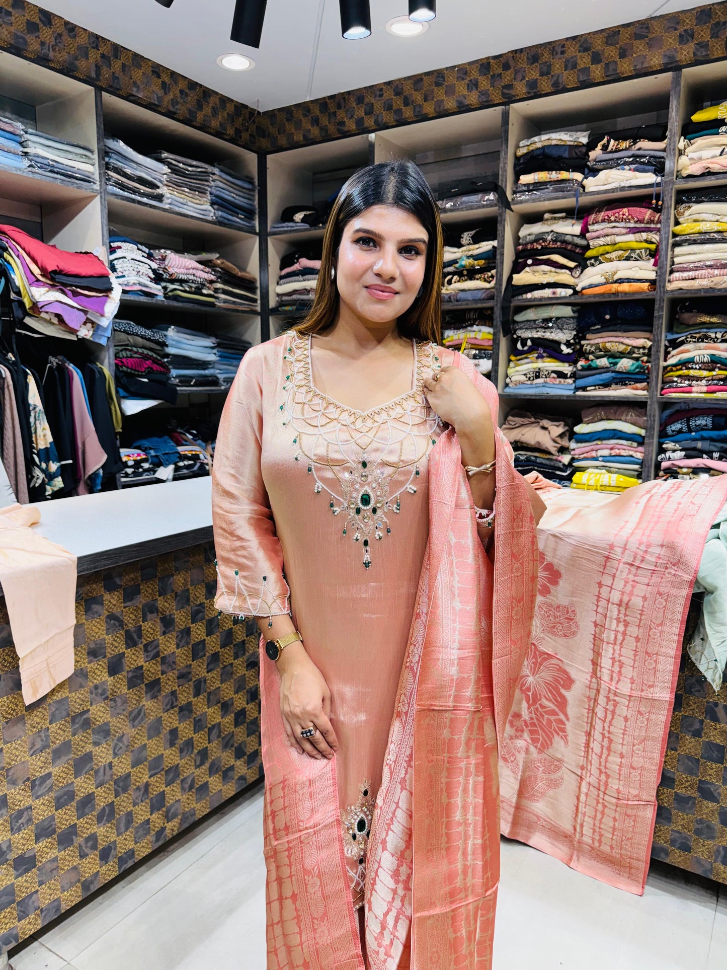 Prach Jewellery Work Suit