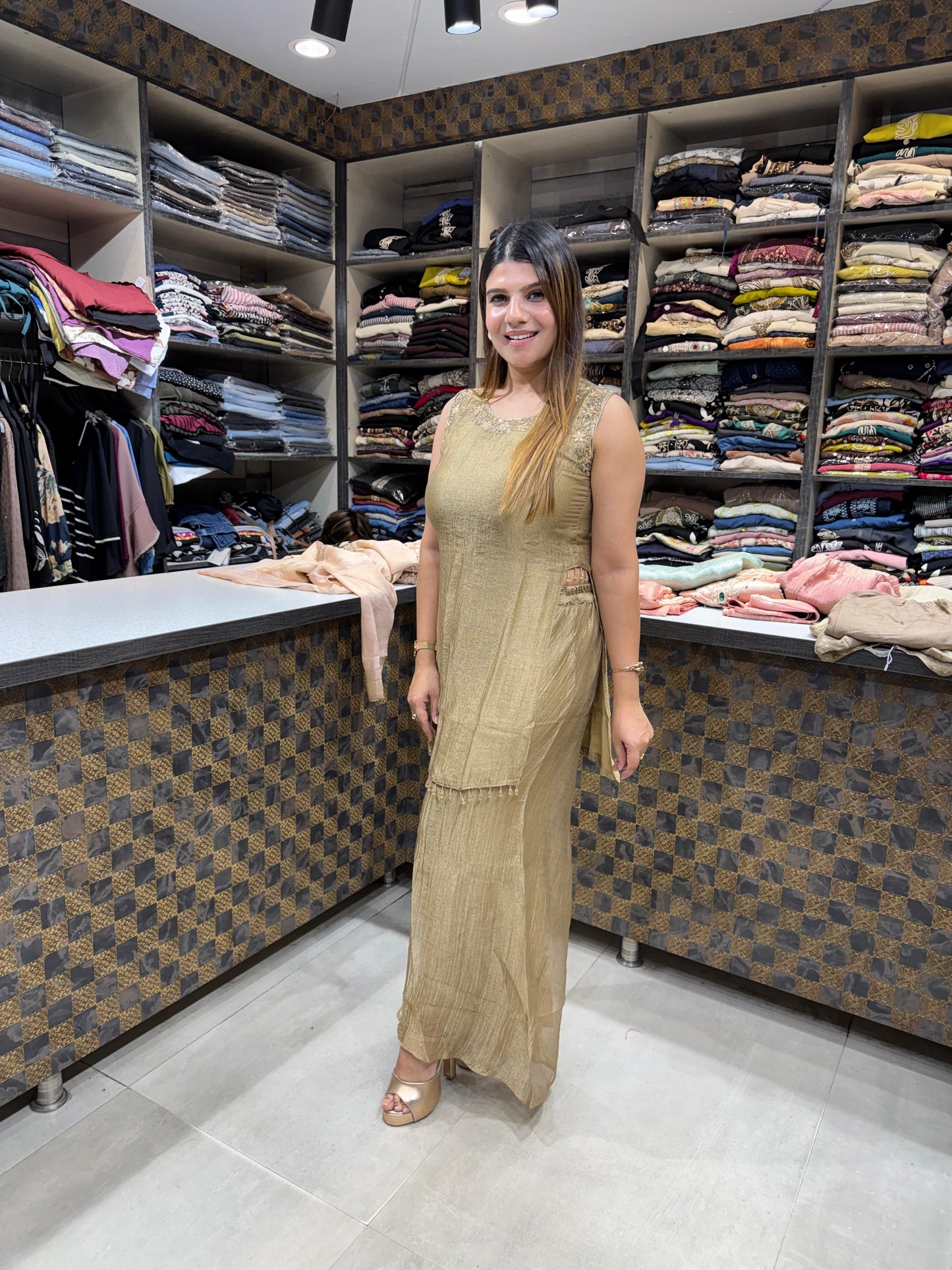Stylish 2pc Dress