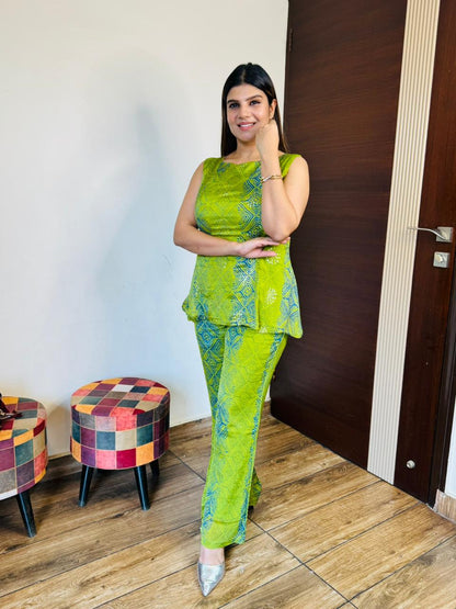 Chinon Noty Peplum Set