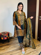 Crepe Anarkali Suit