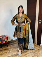 Crepe Anarkali Suit